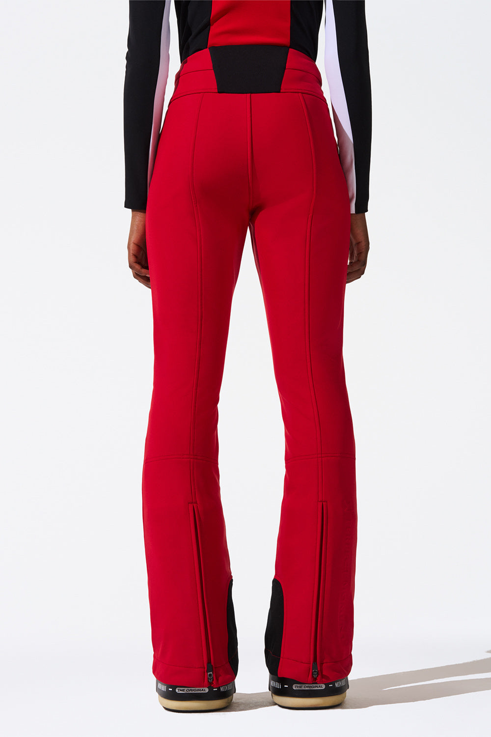 PERFECT MOMENT-Aurora Flare Ski Pant - Red-