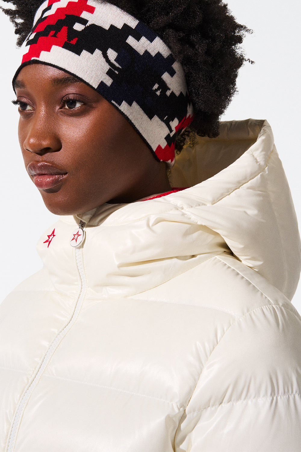 PERFECT MOMENT-Polar Flare Ski Jacket II - Snow White-