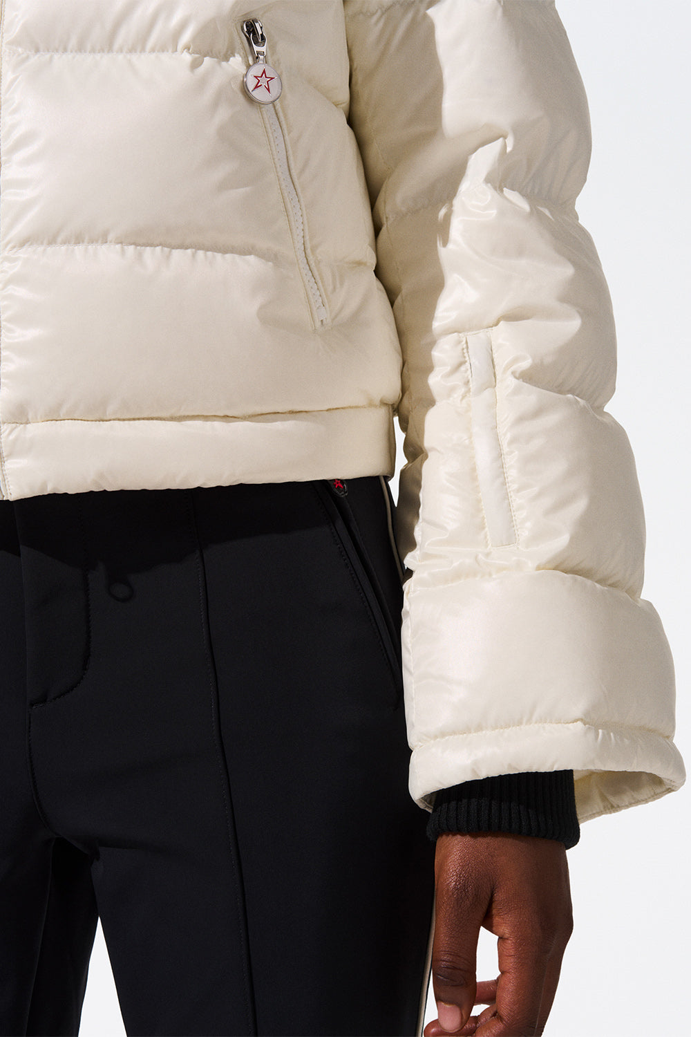 PERFECT MOMENT-Polar Flare Ski Jacket II - Snow White-