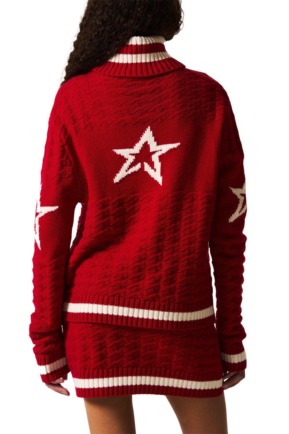 Glacier Sweater-RED-XS-CLOTHINGTOPSWEATER-PERFECT MOMENT