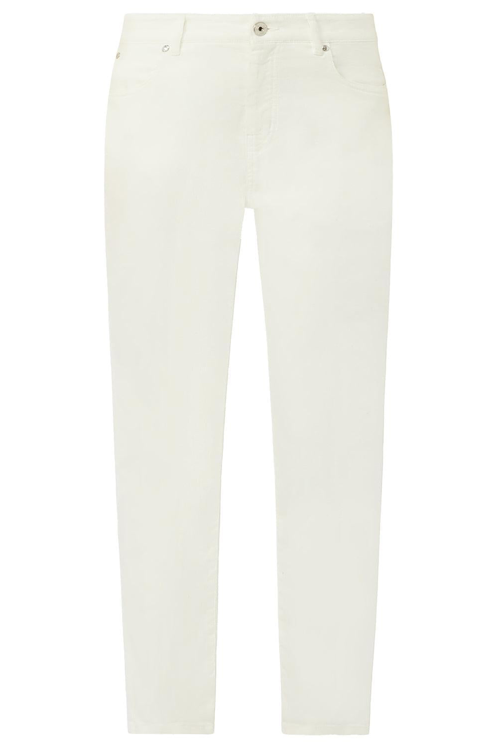 Denim Slim Jean-WHITE-0-CLOTHINGPANTDENIM-MAX MARA