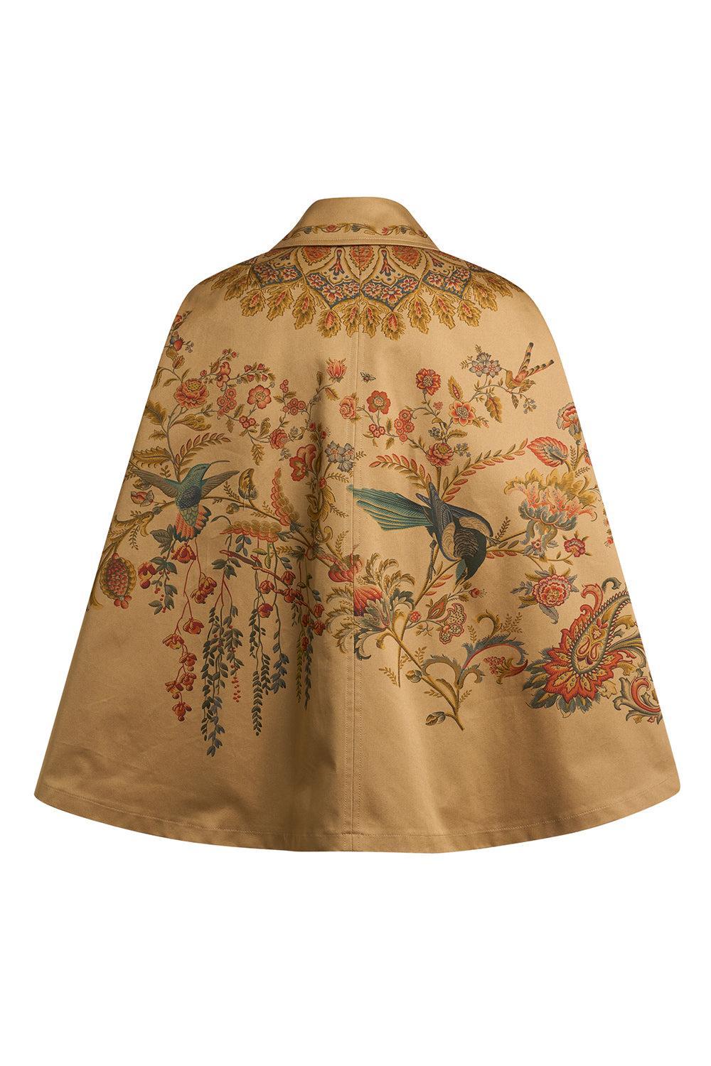 Belted Print Cape Jacket-PRNTBGE-40-CLOTHINGJACKETCASUAL-ETRO
