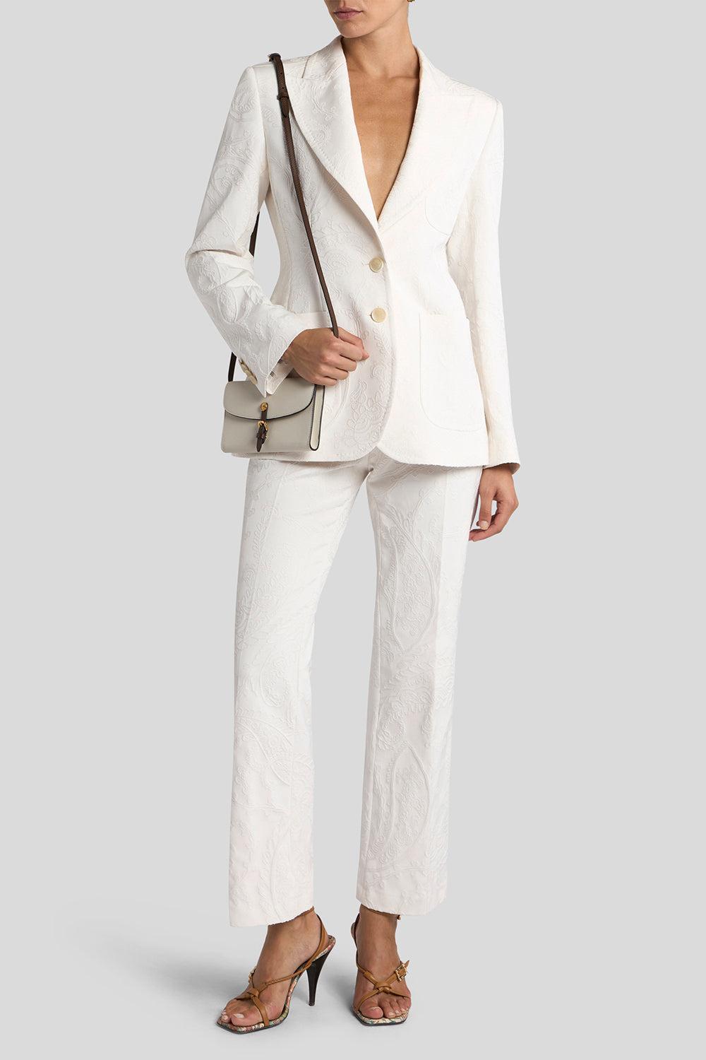 Embroidered Crop Trousers-IVORY-36-CLOTHINGPANTCROPPED-ETRO