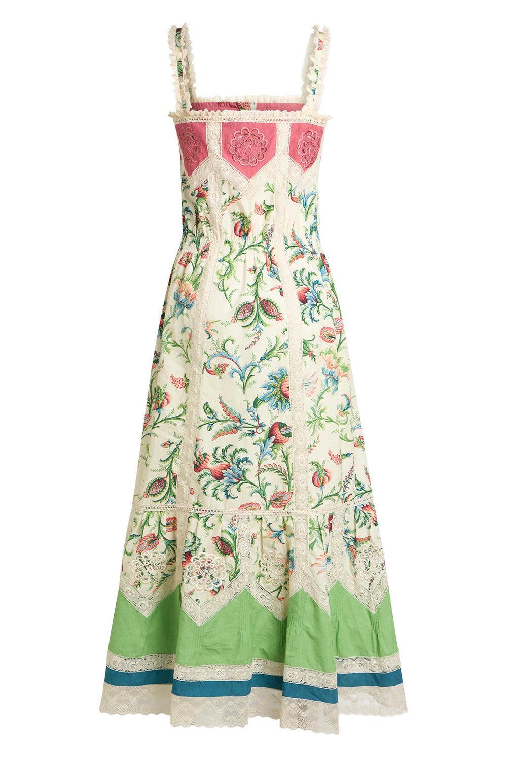 Apron Midi Dress-IVORMULT-40-CLOTHINGDRESSCASUAL-ETRO