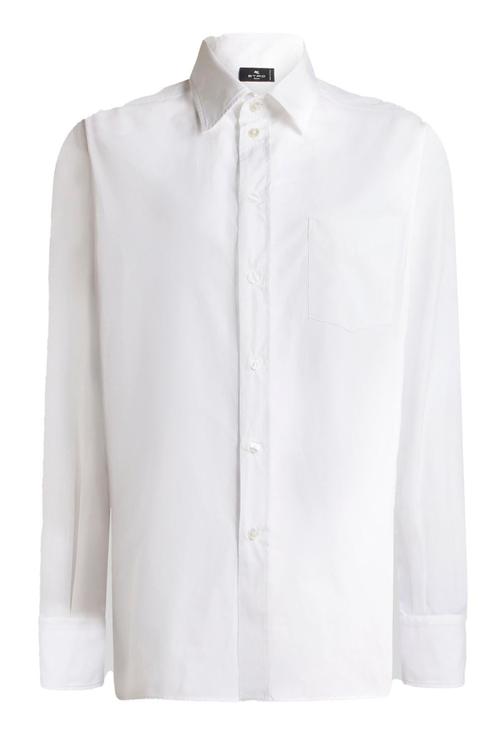 Loose Fit Printed Shirt-WHITE-38-CLOTHINGTOPBLOUSE-ETRO