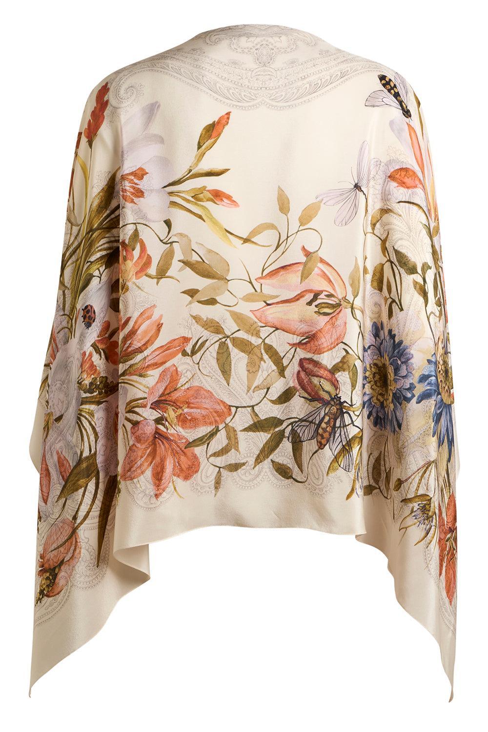 Poncho Blouse-MULTIBGE-O/S-CLOTHINGTOPPONCHO-ETRO