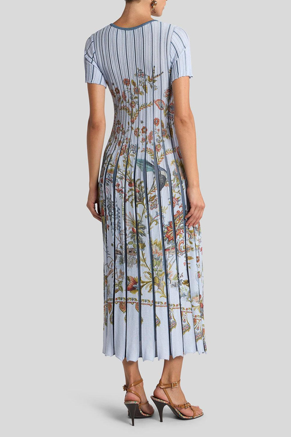 Printed Knit Maxi Dress