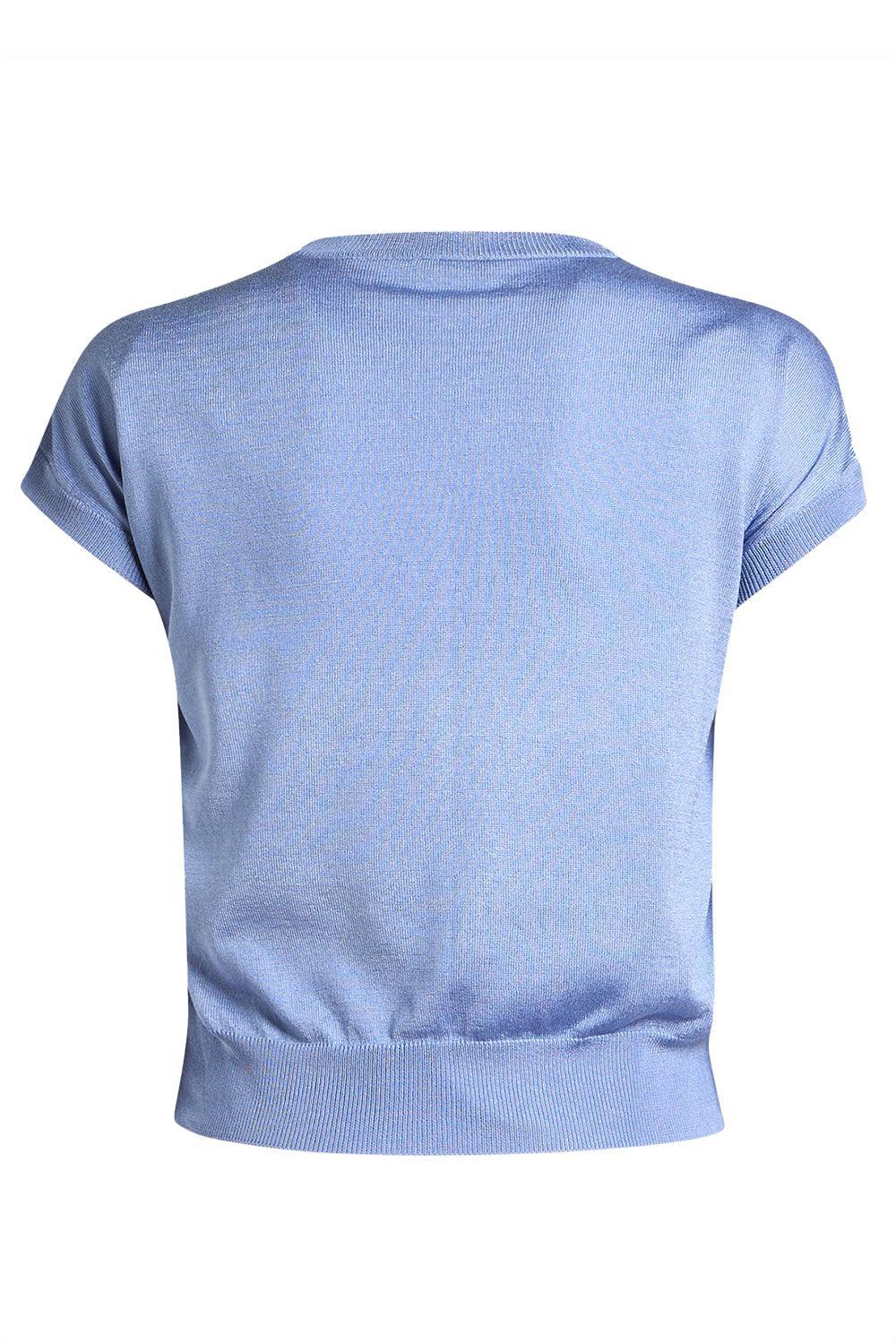 Short Sleeve Printed Top-PERVNCA-38-CLOTHINGTOPBLOUSE-ETRO