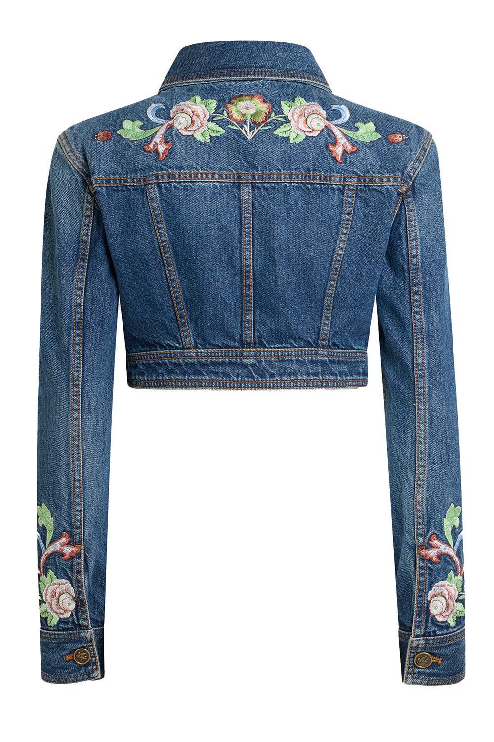 Embroidered Crop Jacket-DENIM-40-CLOTHINGJACKETDENIM-ETRO