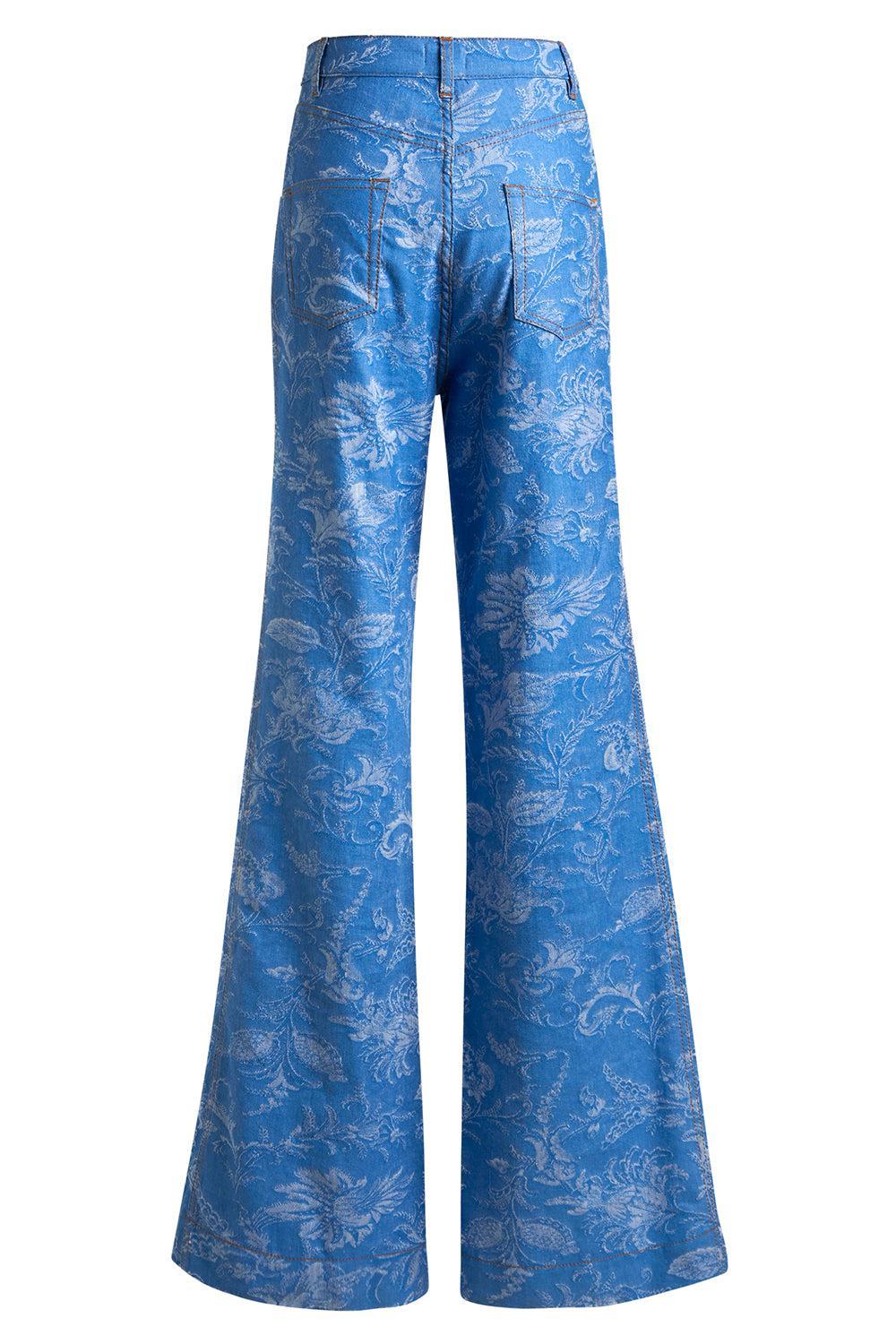 Cropped Print Brocade Trousers-BLUE MULTI-38-CLOTHINGPANTCROPPED-ETRO