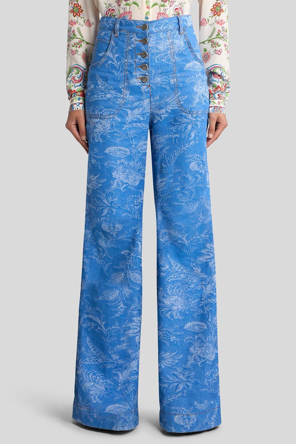 Printed Denim Pant-DENIM-26-CLOTHINGPANTDENIM-ETRO