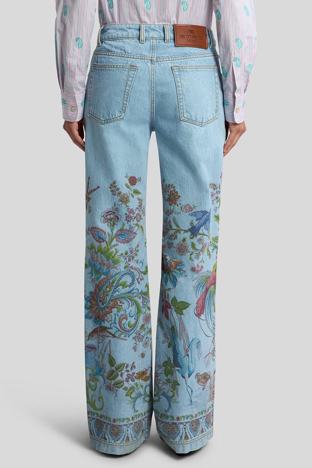Printed Flare Jeans-DENIM-26-CLOTHINGPANTDENIM-ETRO