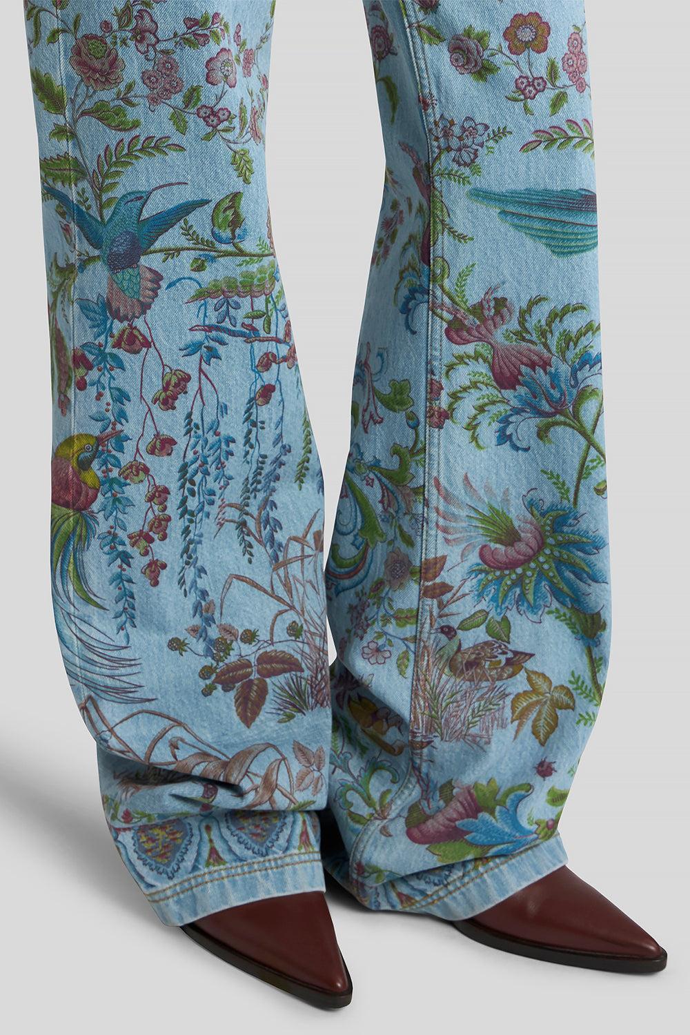 Printed Flare Jeans-DENIM-26-CLOTHINGPANTDENIM-ETRO