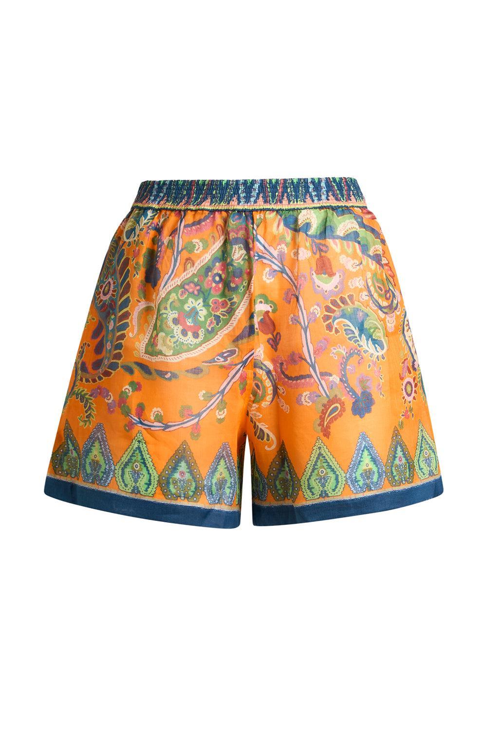 Drawstring Beach Short-PRNTORNG-XS-CLOTHINGPANTSHORT-ETRO