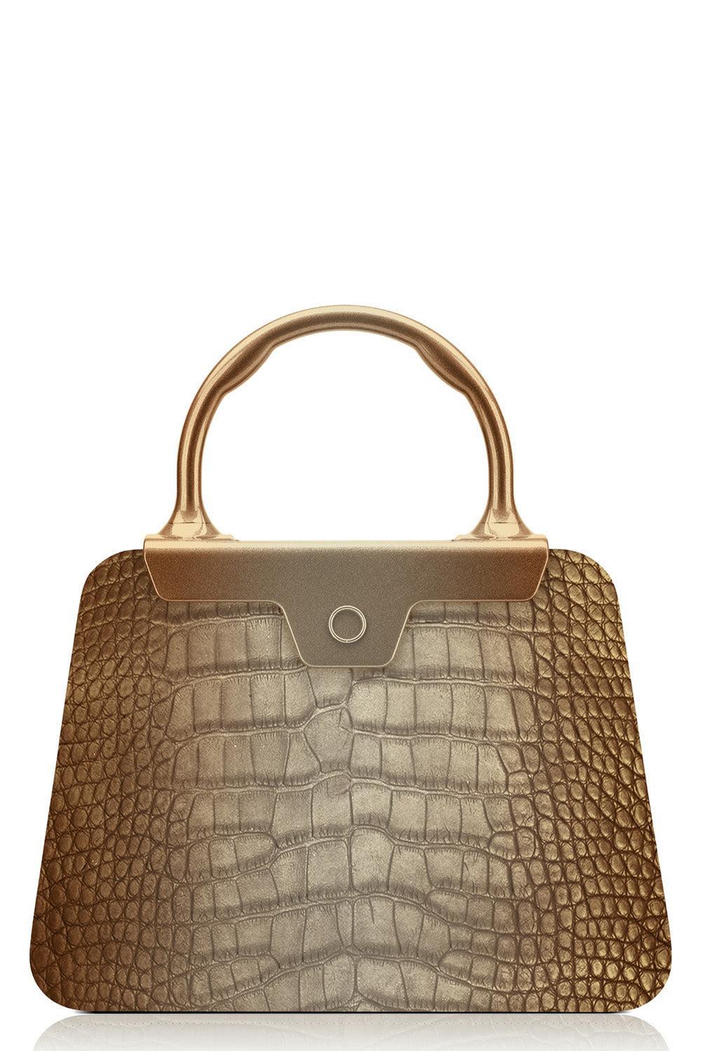 Andie Clutch - Light Sand / Bronze-SHMRLTSN-HANDBAGCLUTCHES-JEFFREY LEVINSON