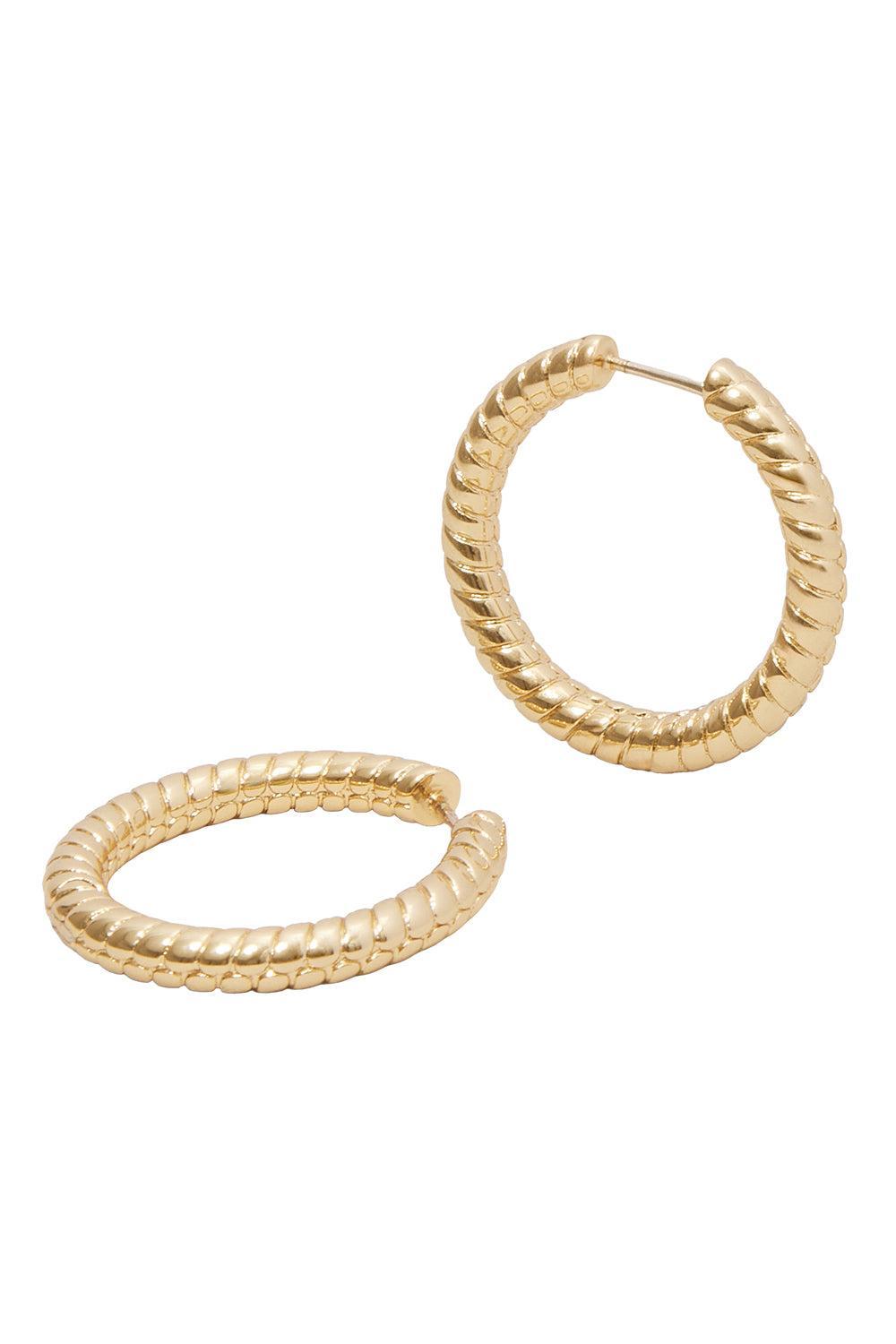 Madison Avenue Huggie Earrings - Yellow-YELLOW-JEWELRYBOUTIQUEEARRING-JENNIFER FISHER