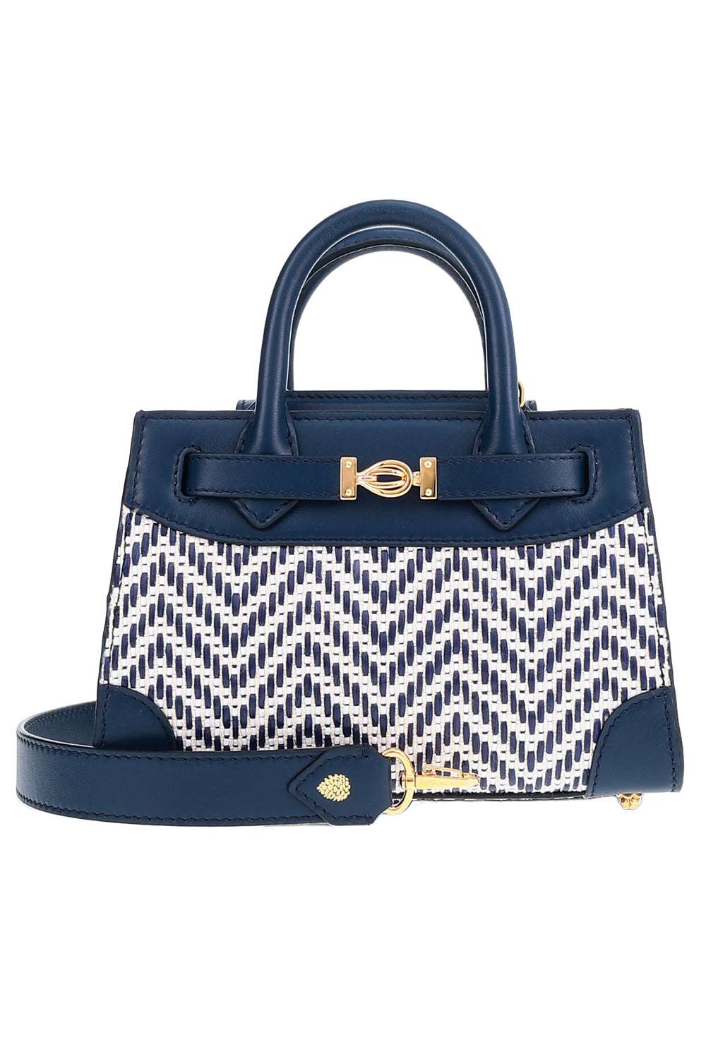 Winnie Handbag - Blue White