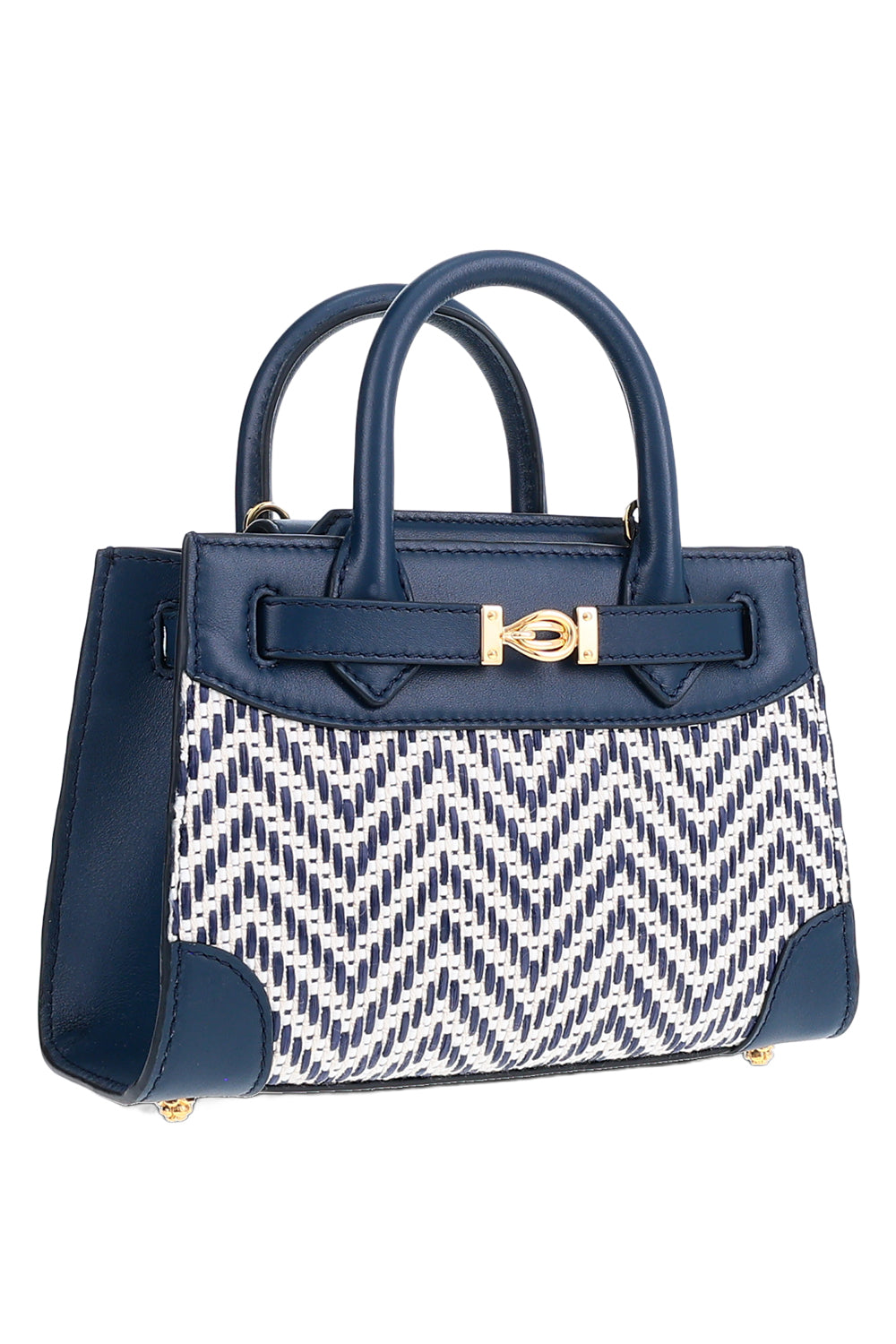 Winnie Handbag - Blue White