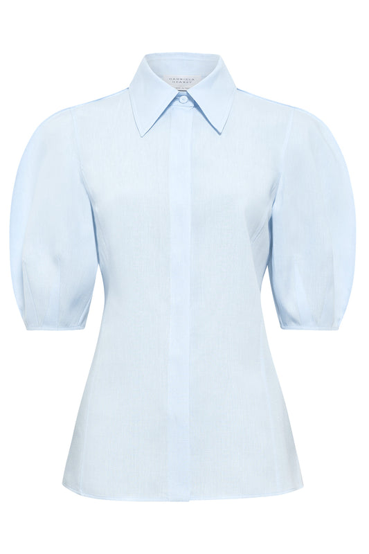 Sansi Top - Light Blue