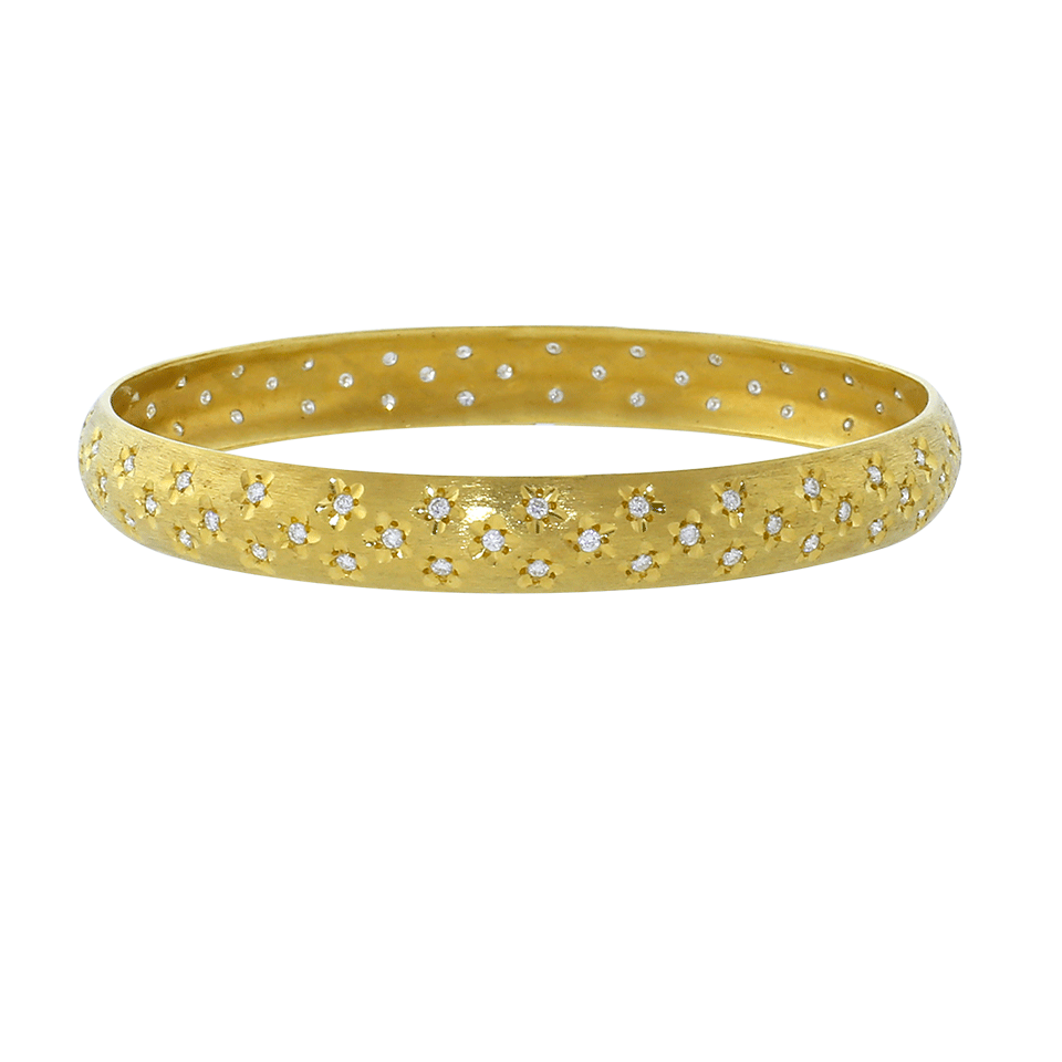 A2 BY ARUNASHI-Starry Nights Diamond Bangle-YELLOW GOLD