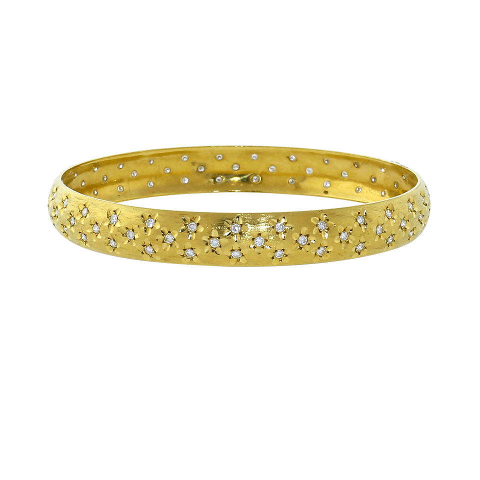 A2 BY ARUNASHI-Starry Nights Diamond Bangle-YELLOW GOLD