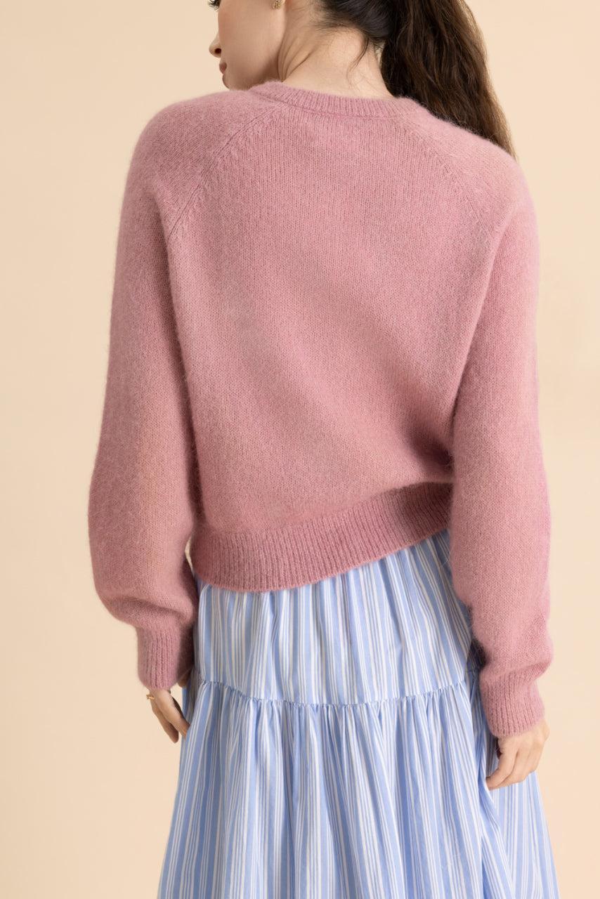 Petra Cardigan - Rosebud-PINK-XS-CLOTHINGTOPCARDIGAN-DOEN