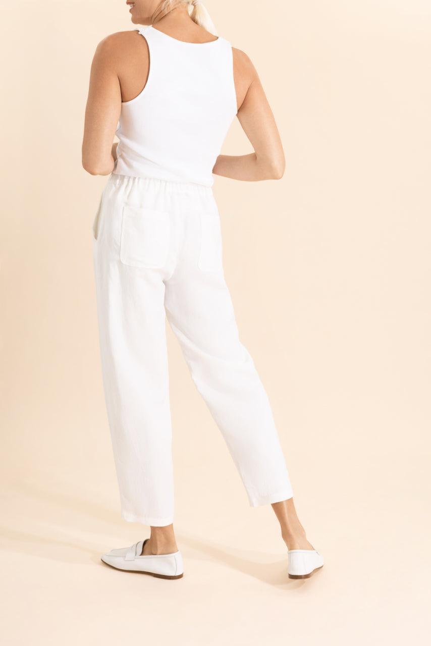 Pascal Pant-WHITE-38-CLOTHINGPANTCROPPED-ANTONELLI