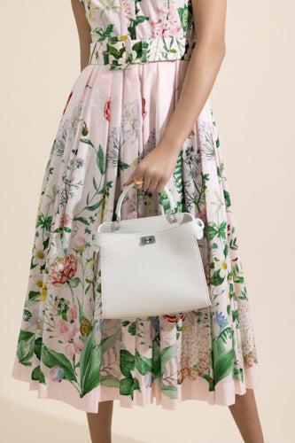 Lutece Mini Bag - Ivory-CREAM-HANDBAGTOP HANDLE-MICHINO