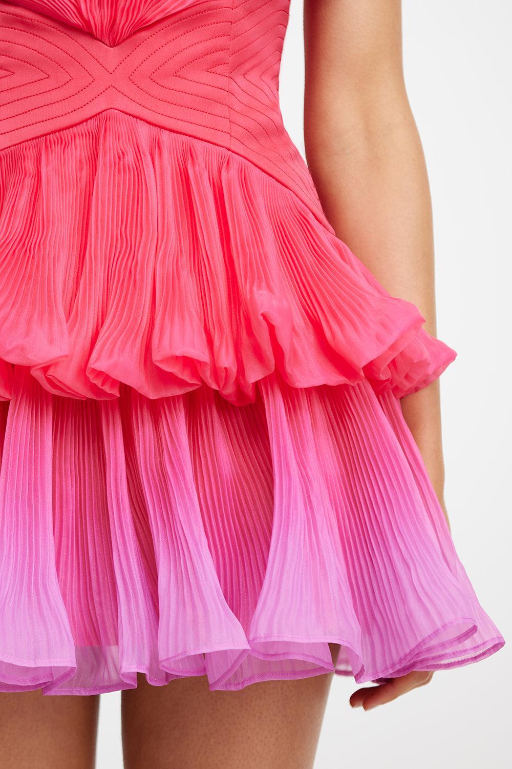 Enford Mini Dress-ORCHID OMBRE-2-CLOTHINGDRESSCASUAL-ACLER