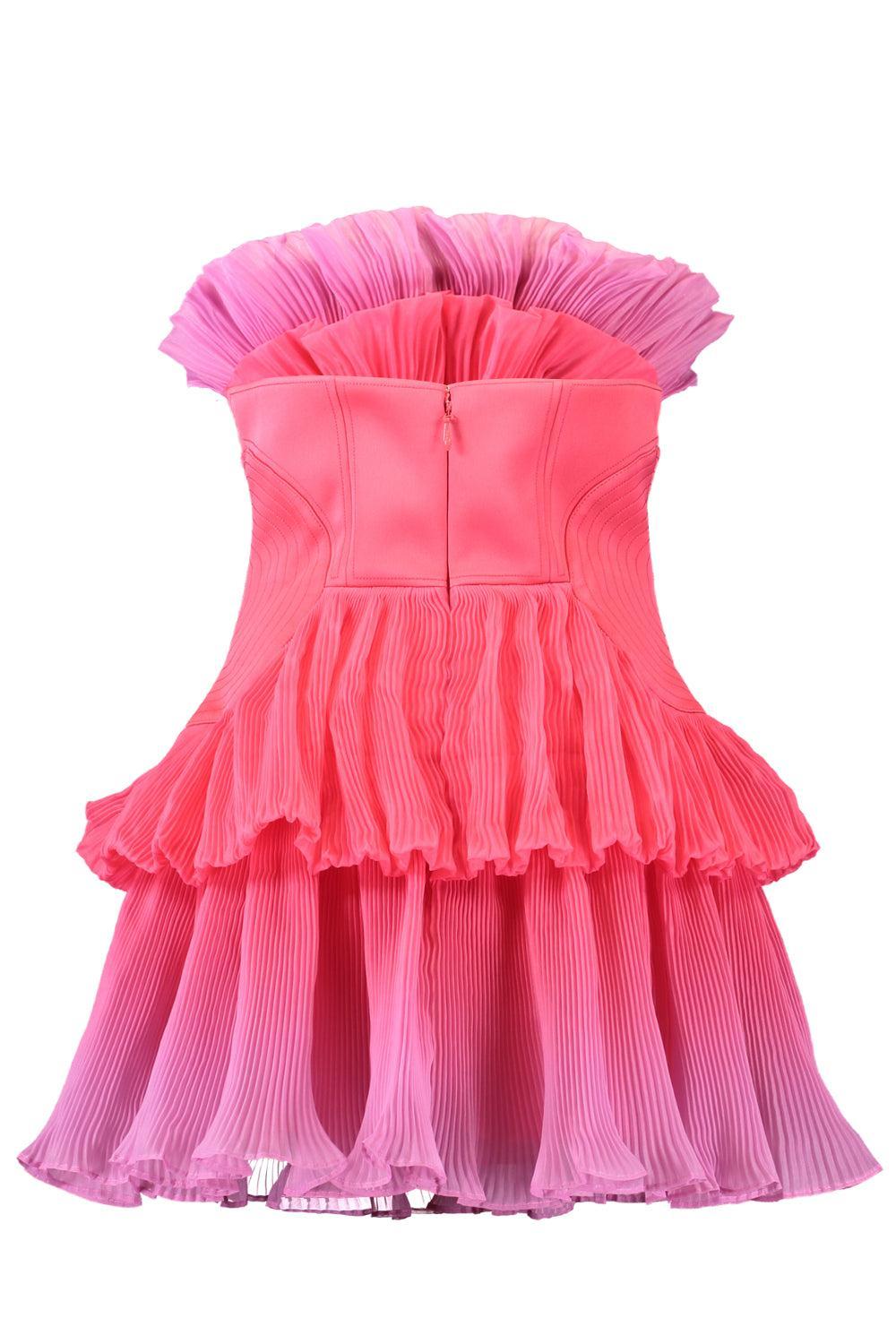 Enford Mini Dress-ORCHID OMBRE-2-CLOTHINGDRESSCASUAL-ACLER