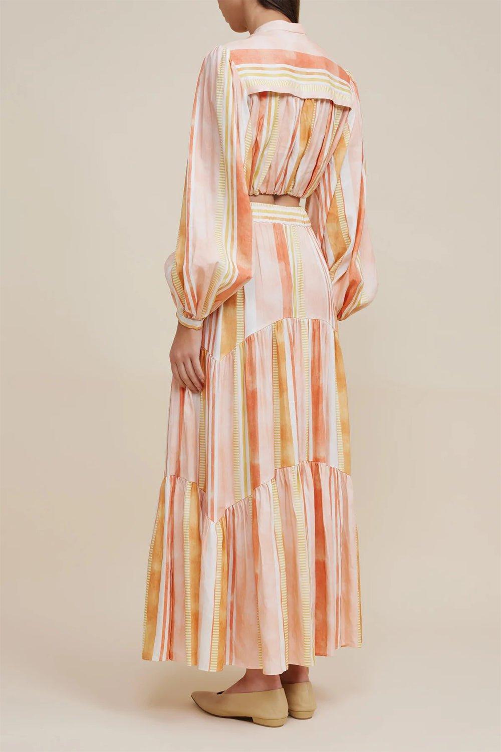 ACLER-Tunstall Stripe Skirt-