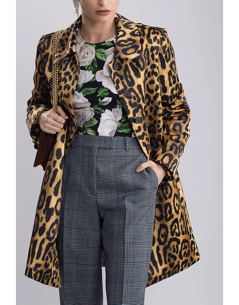 ADAM LIPPES-Duchess Satin Car Coat-JAGUAR