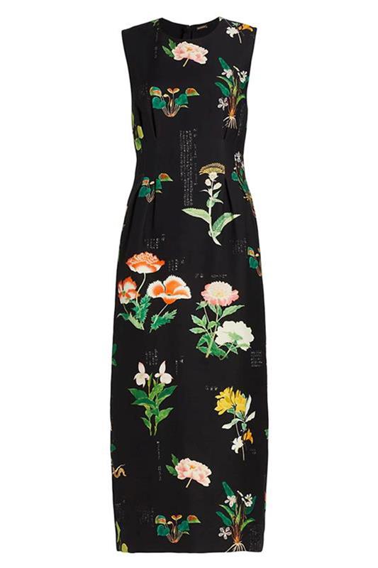 ADAM LIPPES-Pleated Dress-