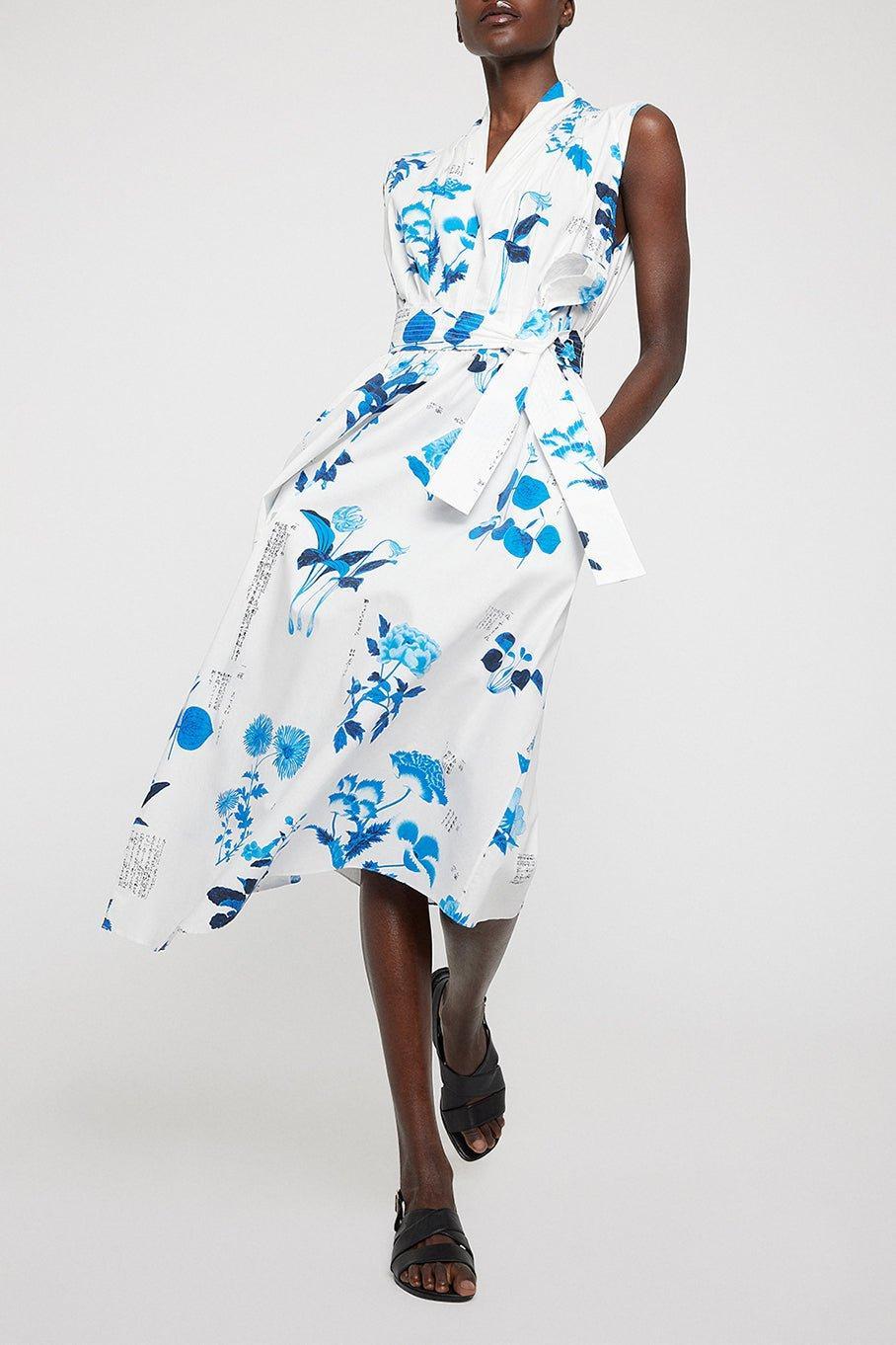 ADAM LIPPES-Sleeveless Poplin Dress-