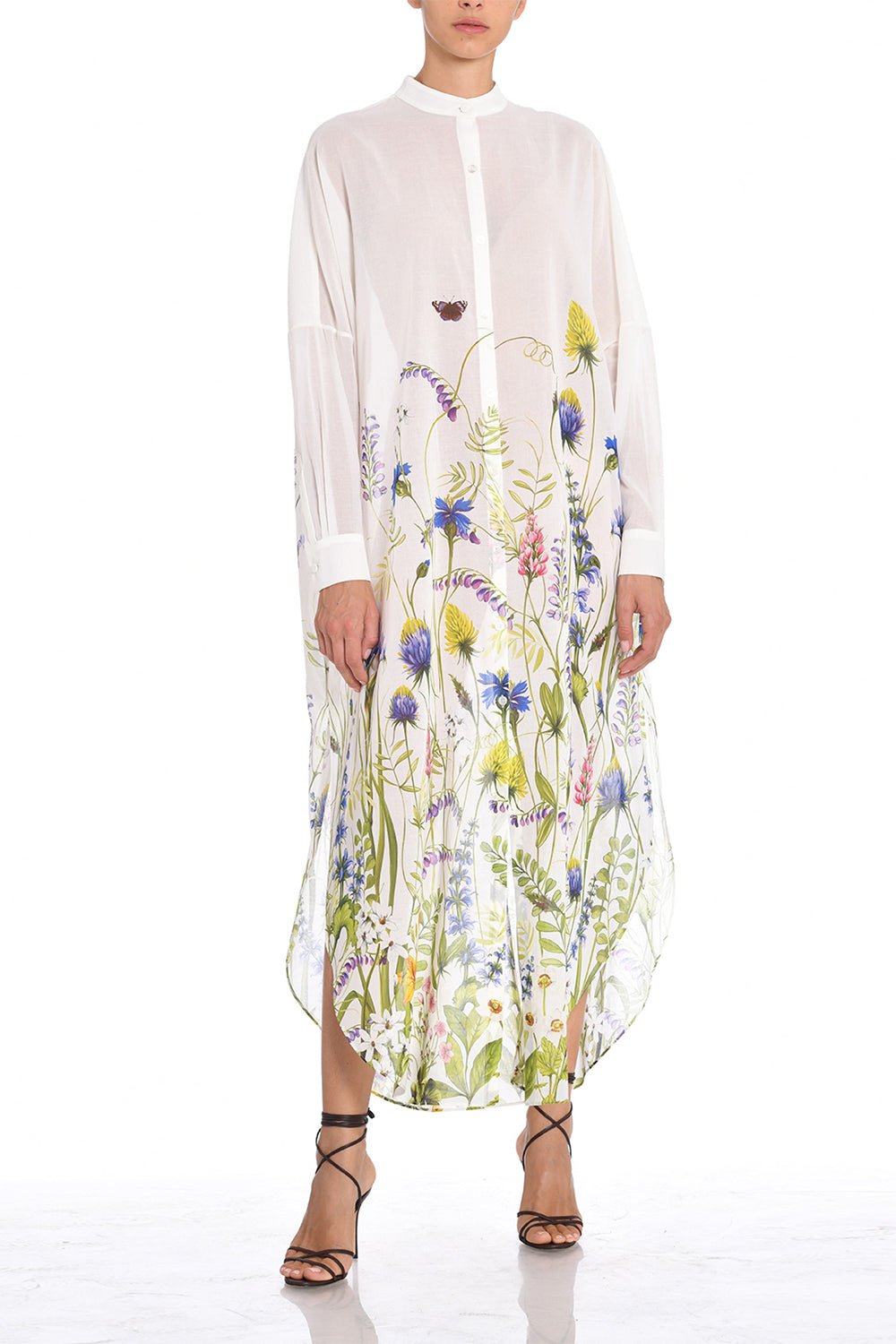 ADAM LIPPES-Button Front Kaftan-