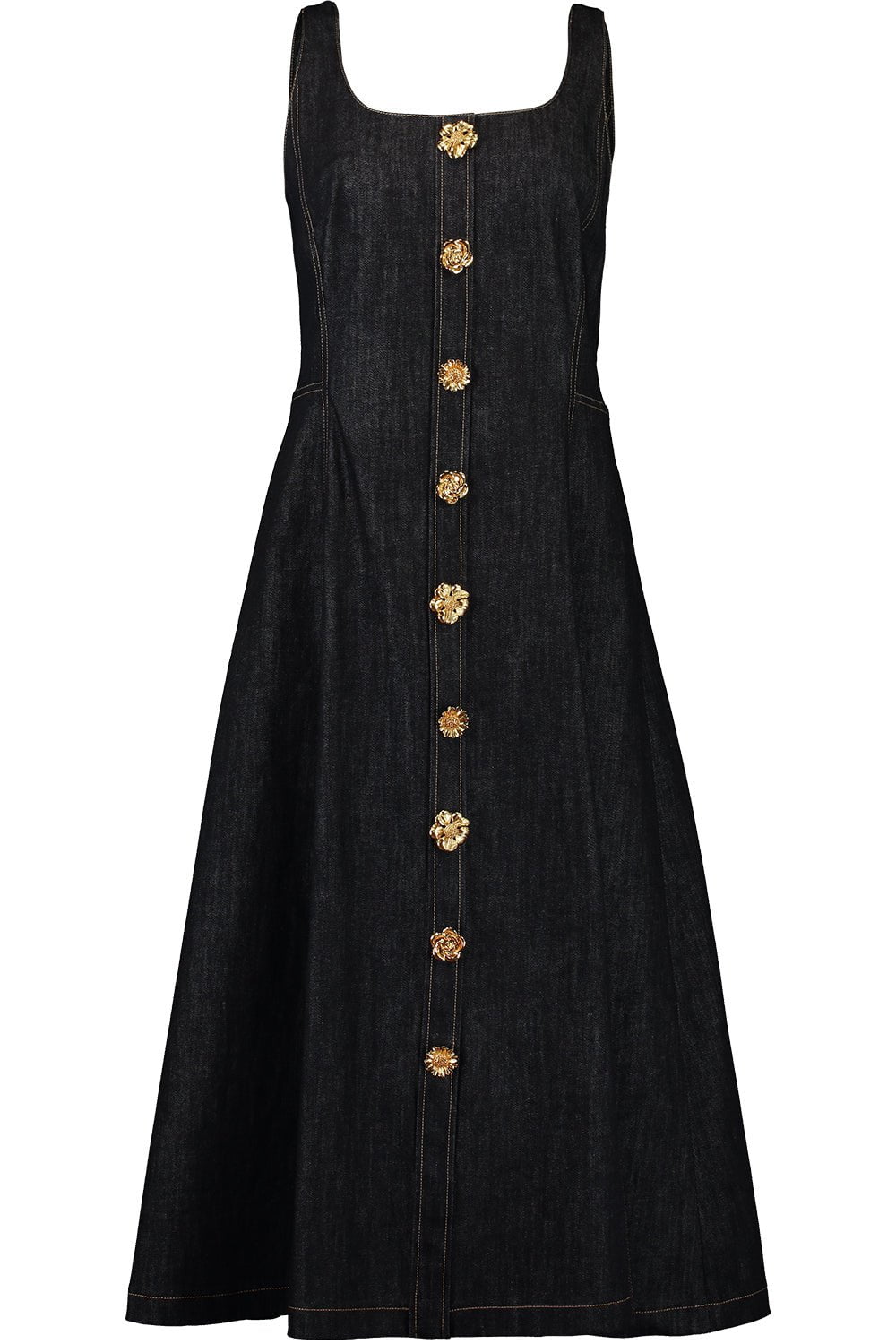 ADAM LIPPES-Button Placket Dress-