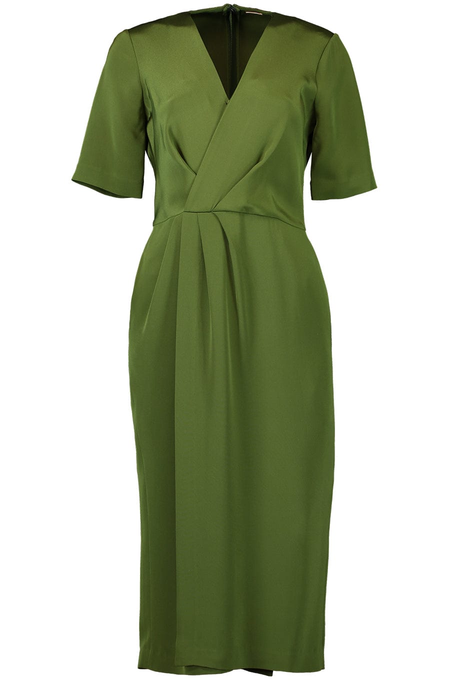 ADAM LIPPES-Short Sleeve Draped Dress-