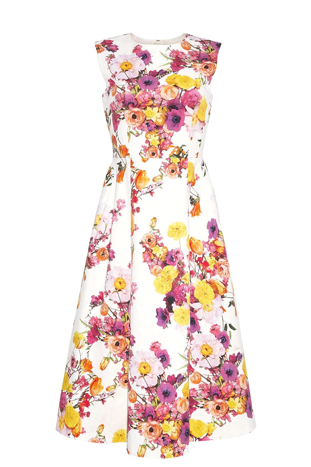 ADAM LIPPES-Fit And Flare Dress-