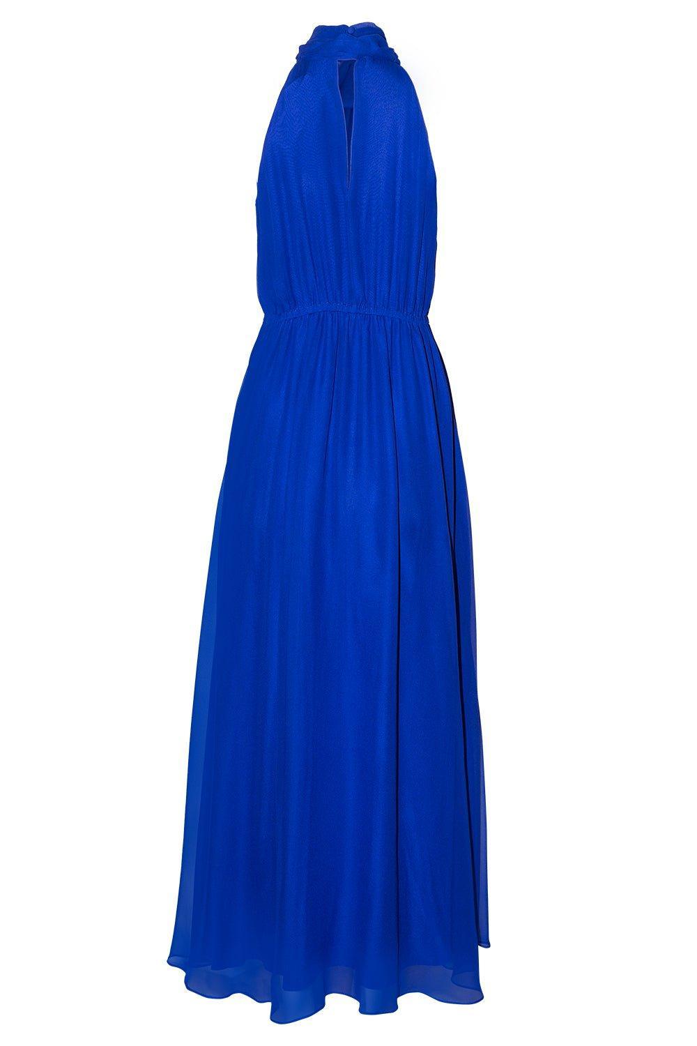 ADAM LIPPES-Halter Tie Neck Dress-