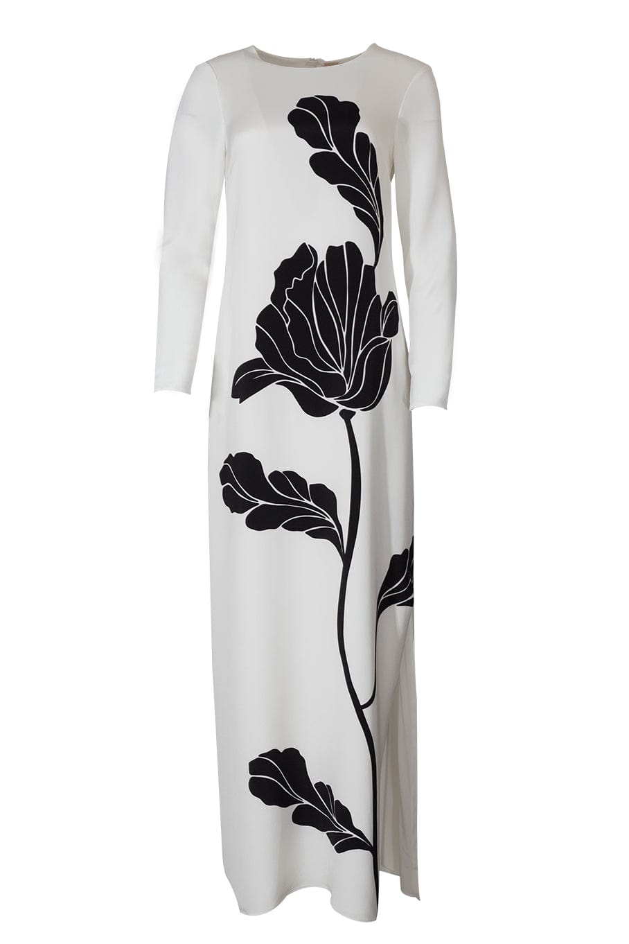 ADAM LIPPES-Long Sleeve Column Dress-