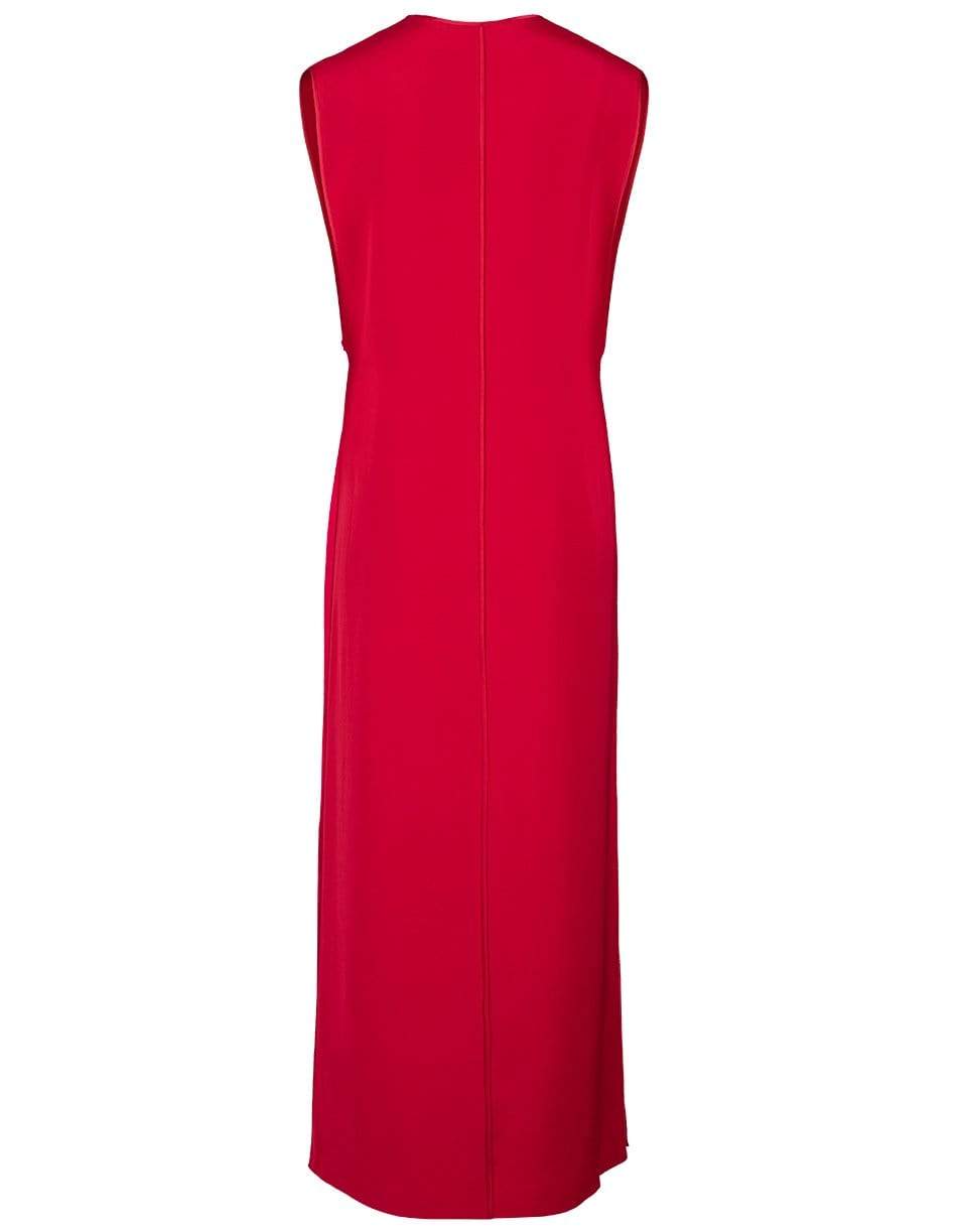 ADAM LIPPES-V-Neck Open Side Gown-