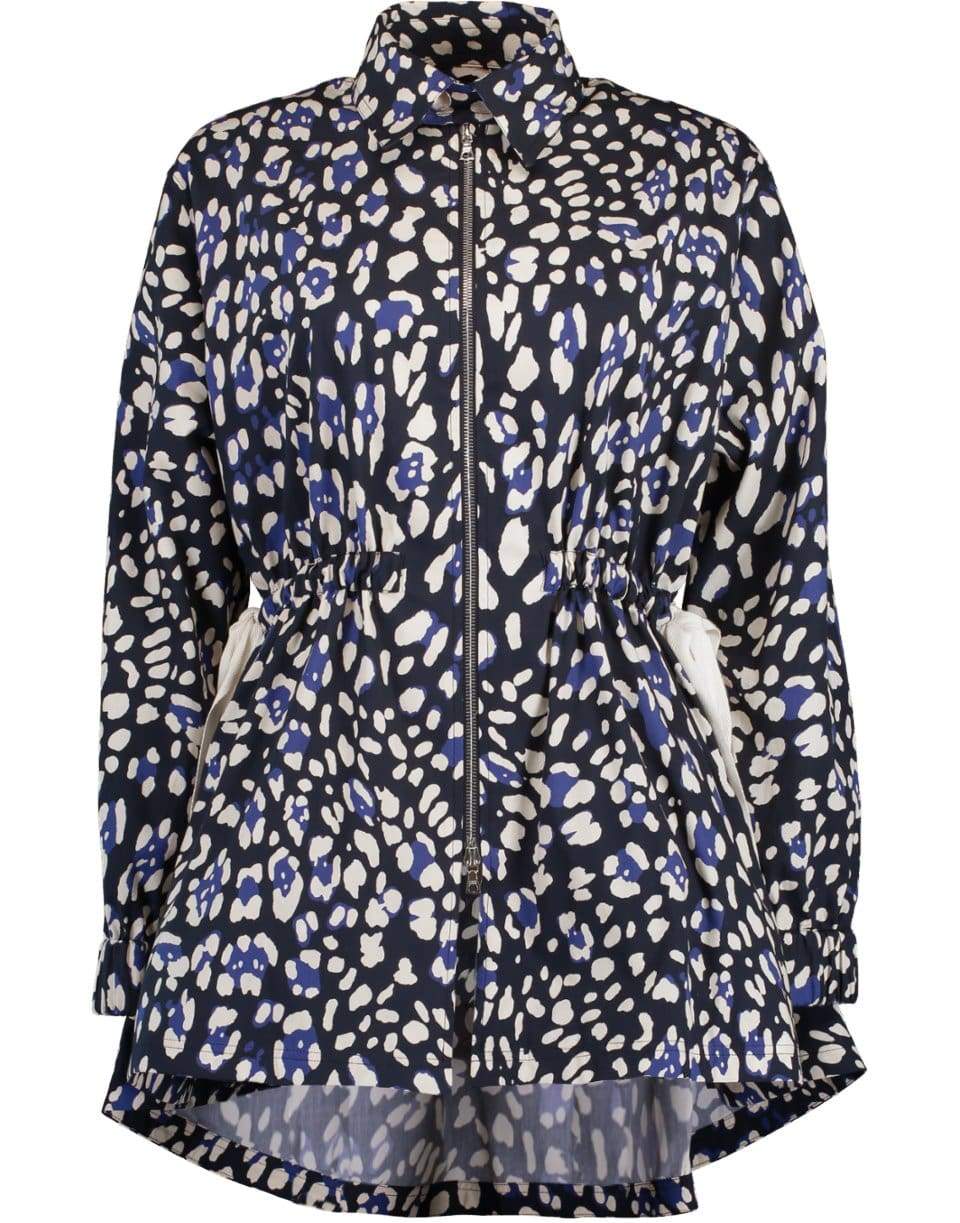 ADAM LIPPES-Print Poplin Anorak-