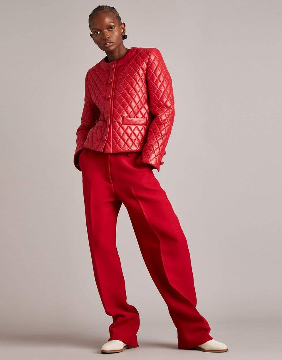 ADAM LIPPES-Quilted Leather Jacket-