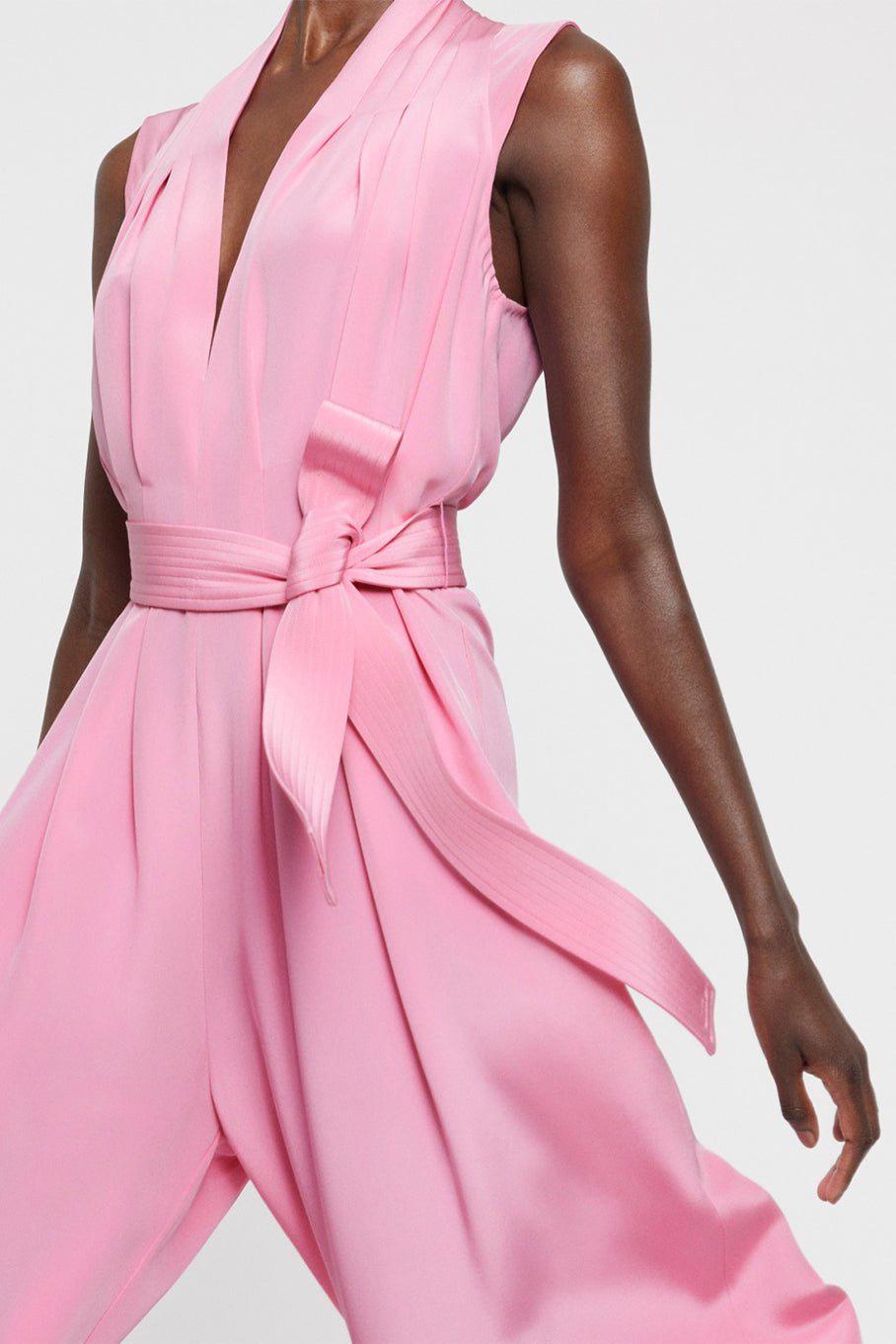 ADAM LIPPES-Nani Jumpsuit - Rose-