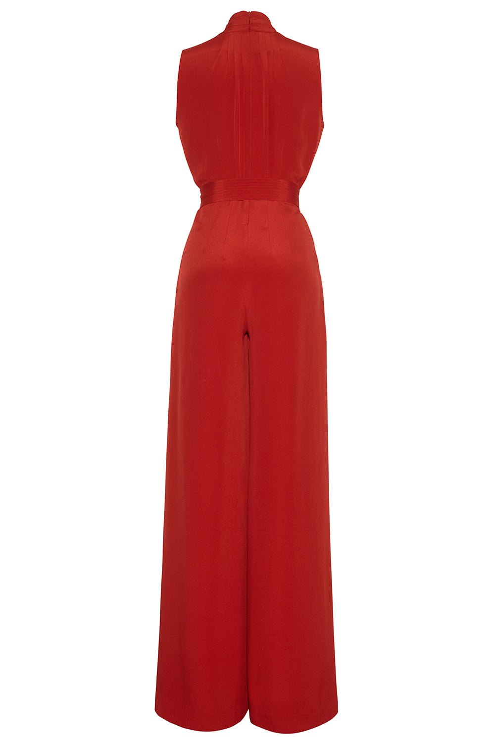 ADAM LIPPES-Nansi Jumpsuit - Vermilion-