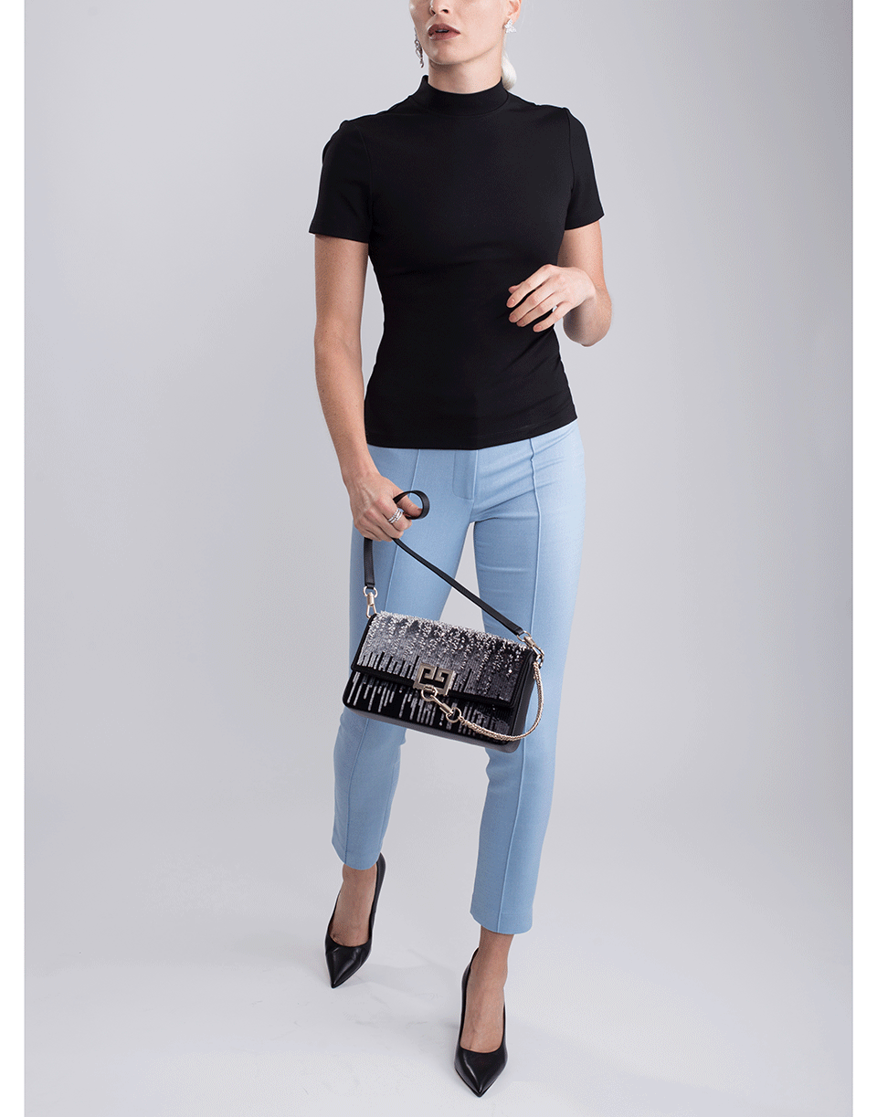 ADAM LIPPES-Double Face Wool Cigarette Pant-