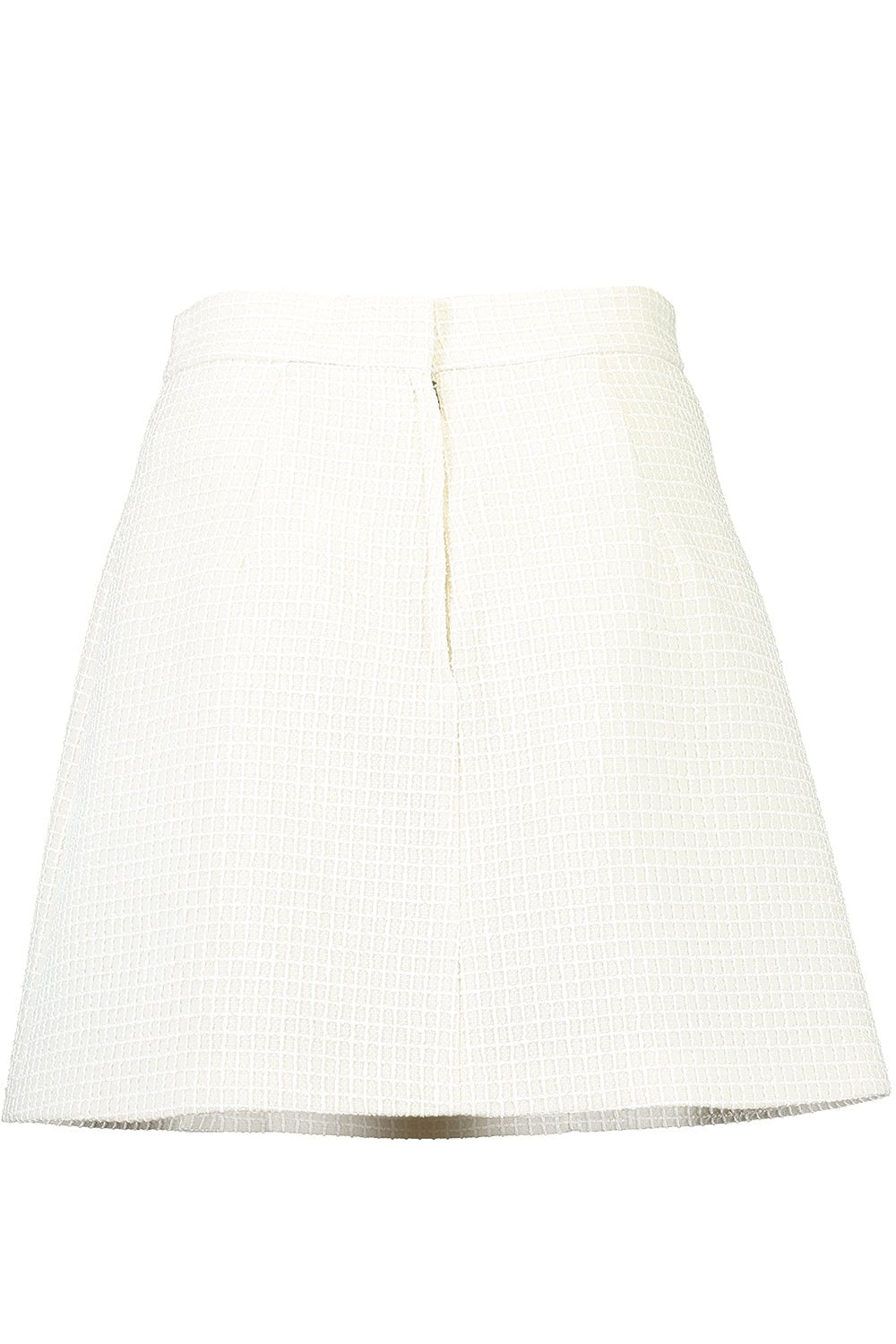 ADAM LIPPES-Short Tweed Skirt-