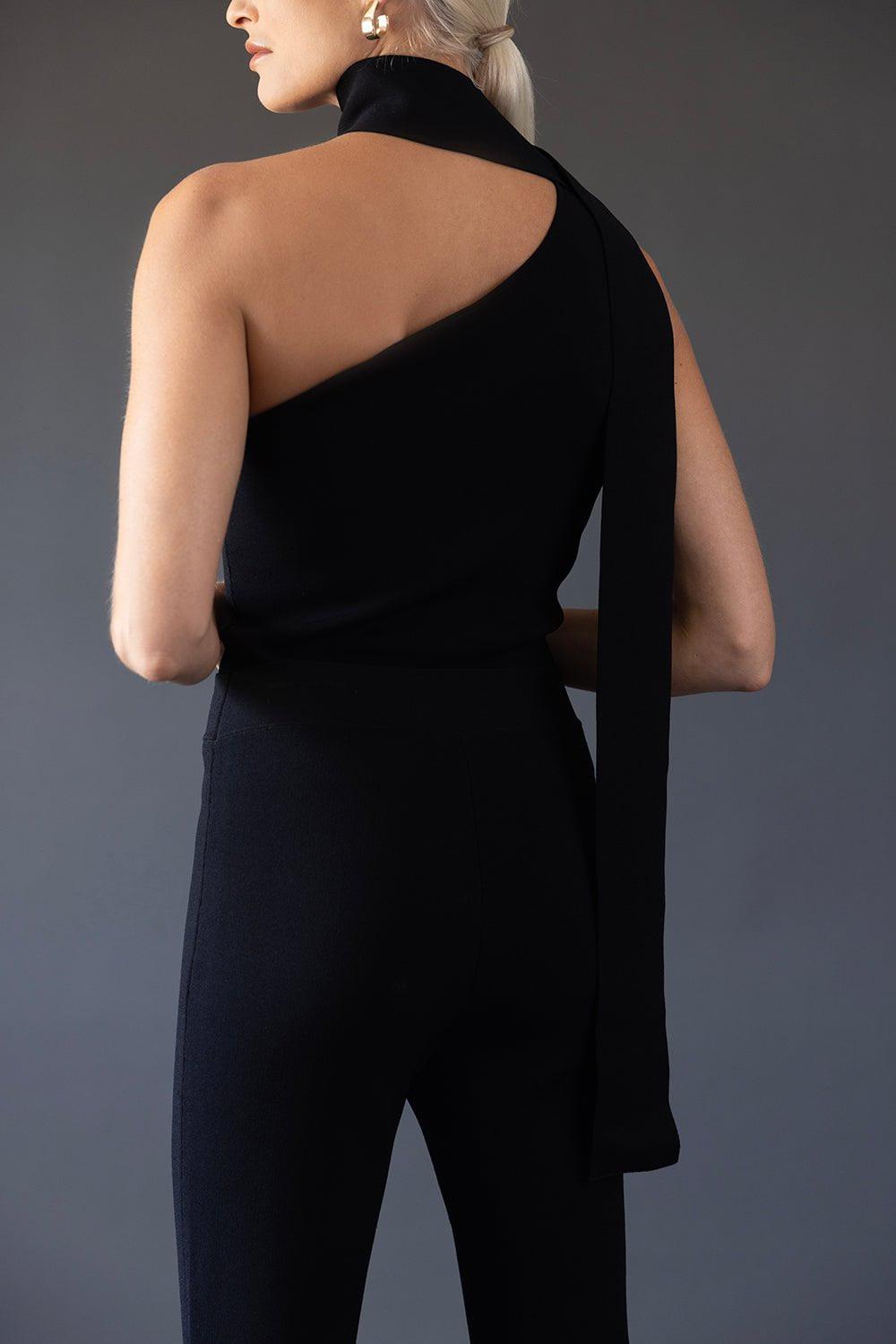 ADAM LIPPES-One Shoulder Compact Top-