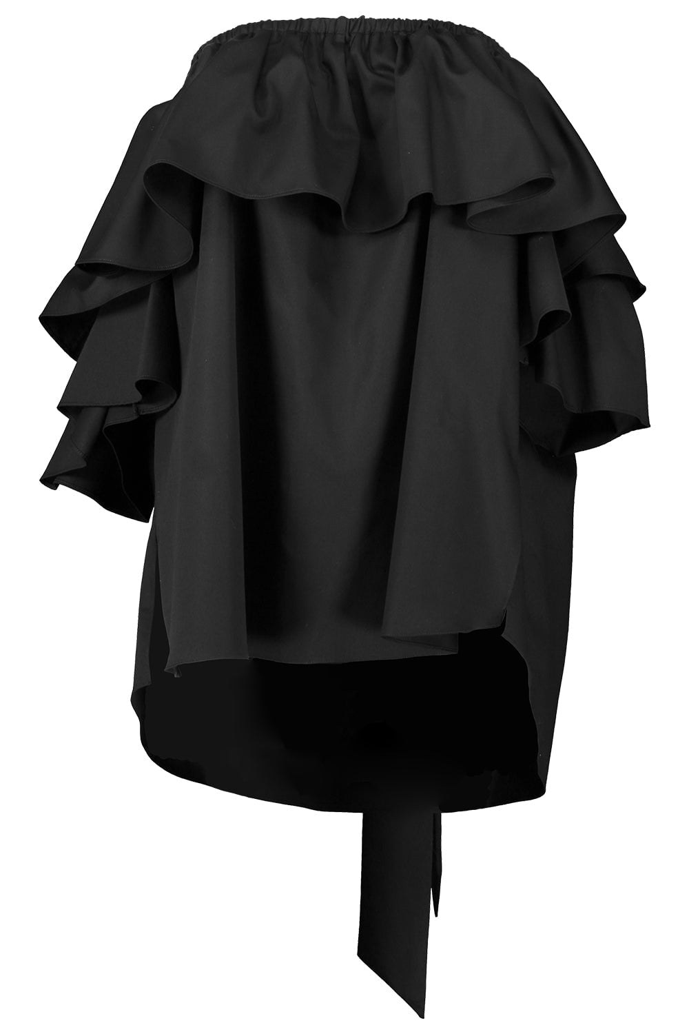 ADAM LIPPES-Ruffle Top-
