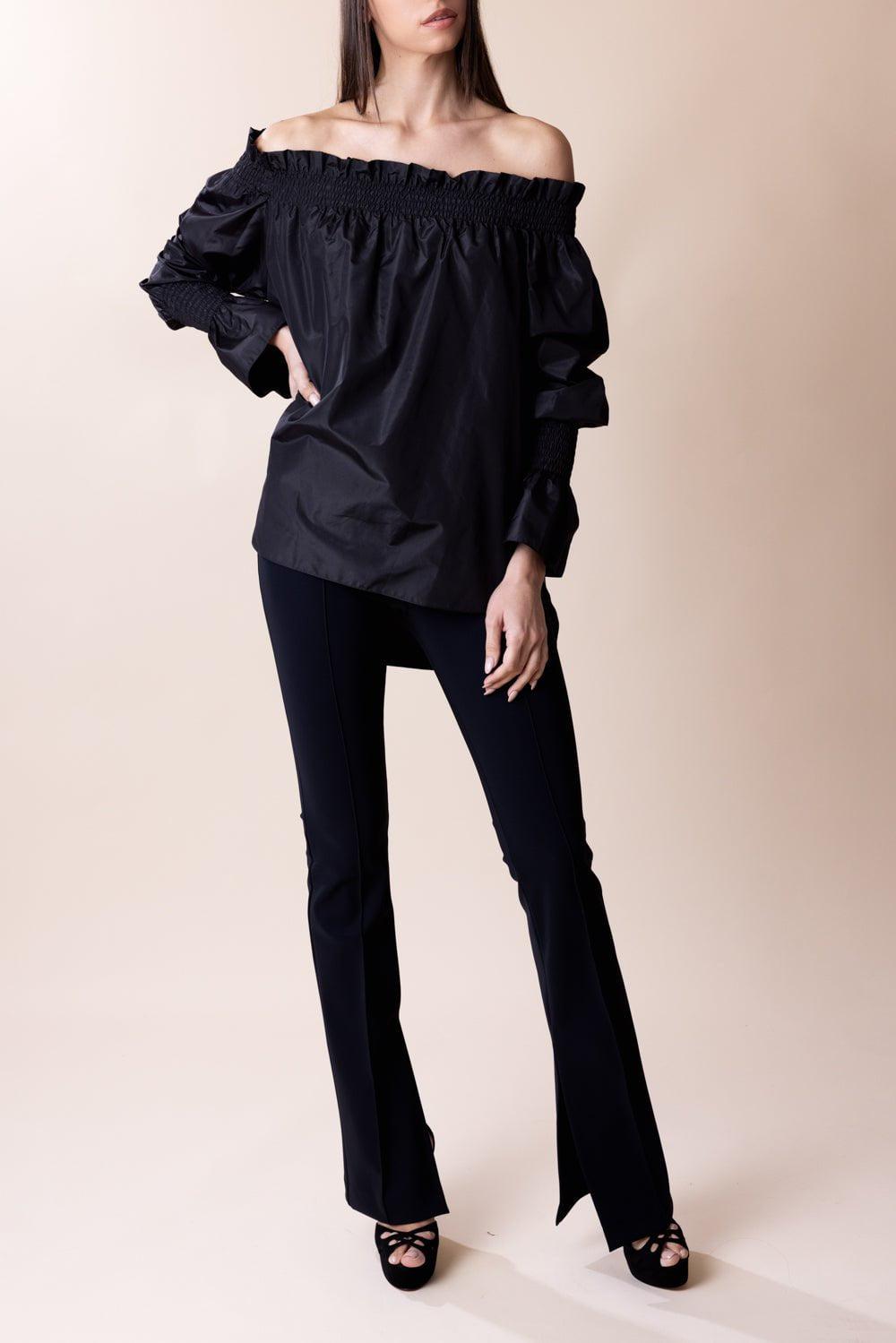 ADAM LIPPES-Sadé Top - Black-